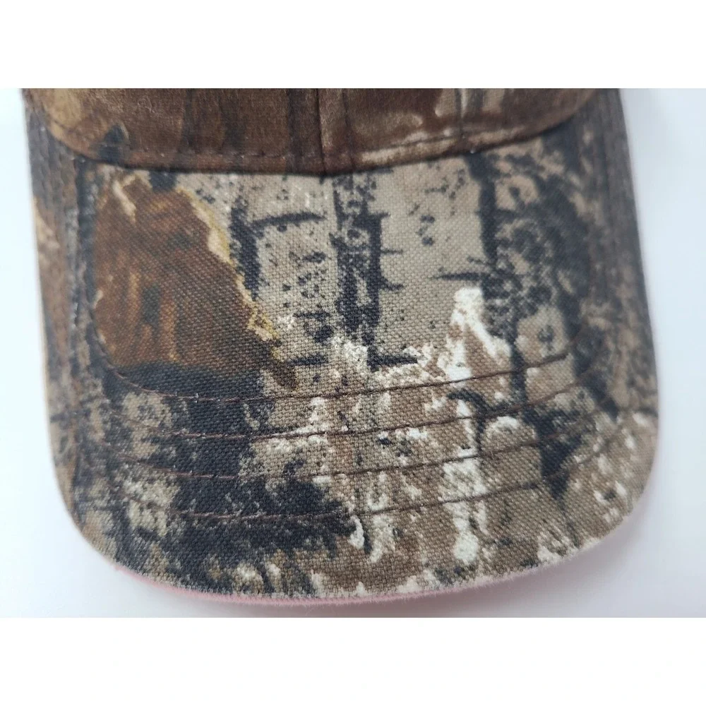 Women Team Realtree‎ Camo Adjustable Hat Cap Hunt Fish Outdoors Farm Brown Pink